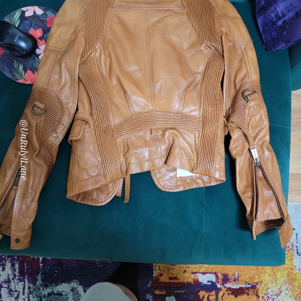 Dsquared leather jacket - Picture 3 of 7